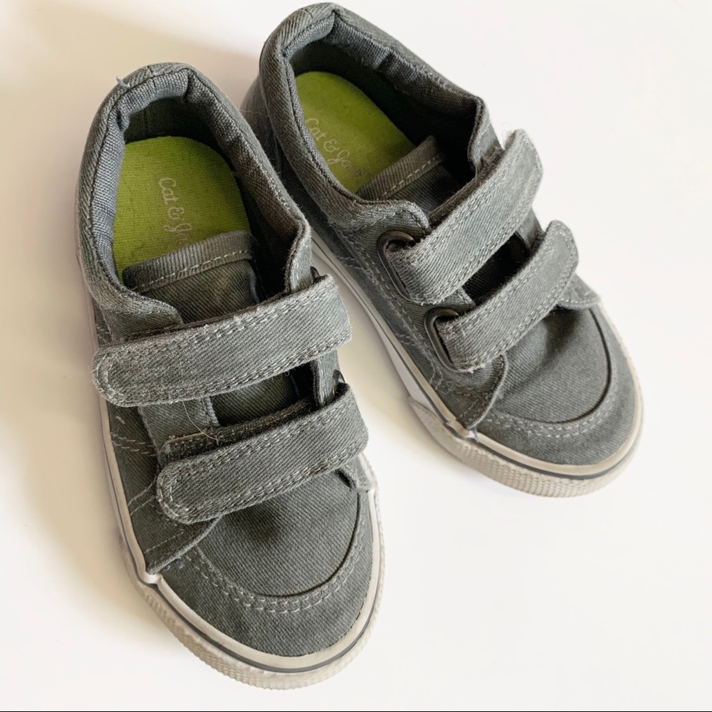 Boys Gray Sneakers